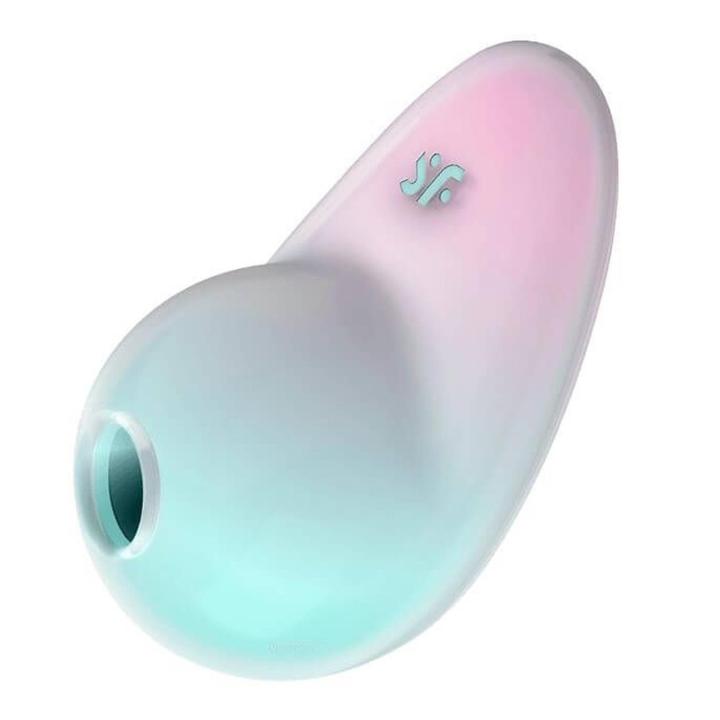 Satisfyer Pixie Dust Mint/Pink – stymulator łechtaczki Air Pulse + wibracje IPX7