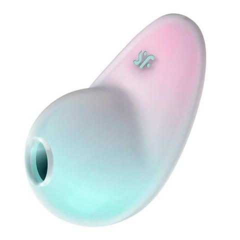 Satisfyer Pixie Dust Mint/Pink – stymulator łechtaczki Air Pulse + wibracje IPX7