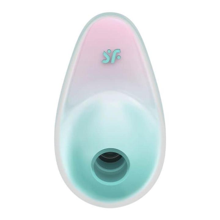 Satisfyer Pixie Dust Mint/Pink – stymulator łechtaczki Air Pulse + wibracje IPX7