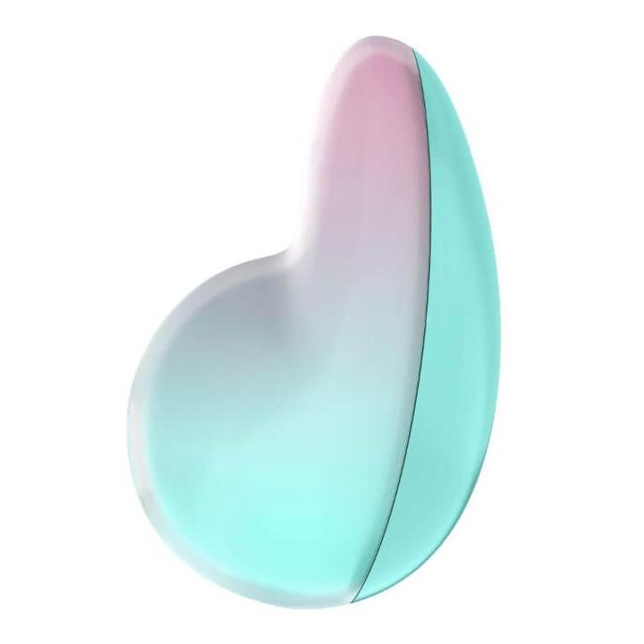 Satisfyer Pixie Dust Mint/Pink – stymulator łechtaczki Air Pulse + wibracje IPX7
