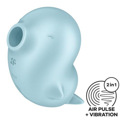 Satisfyer Sassy Seal – stymulator łechtaczki fale ciśnienia + wibracje IPX7