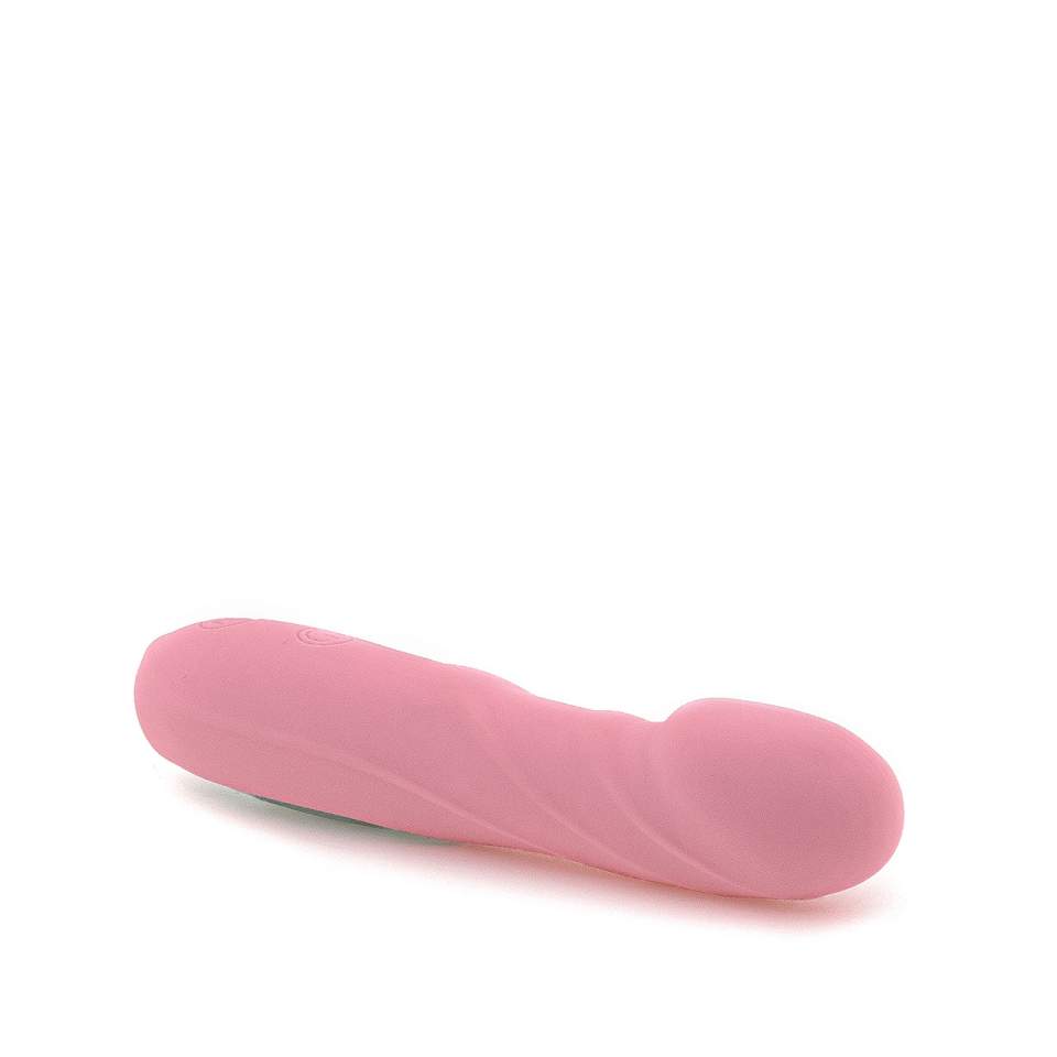 Różowy silikonowy wibrator klasyczny z 30 funkcjami stymulacji