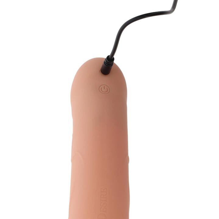 Wibrujący strap-on hollow 16 cm z pilotem i 10 trybami wibracji