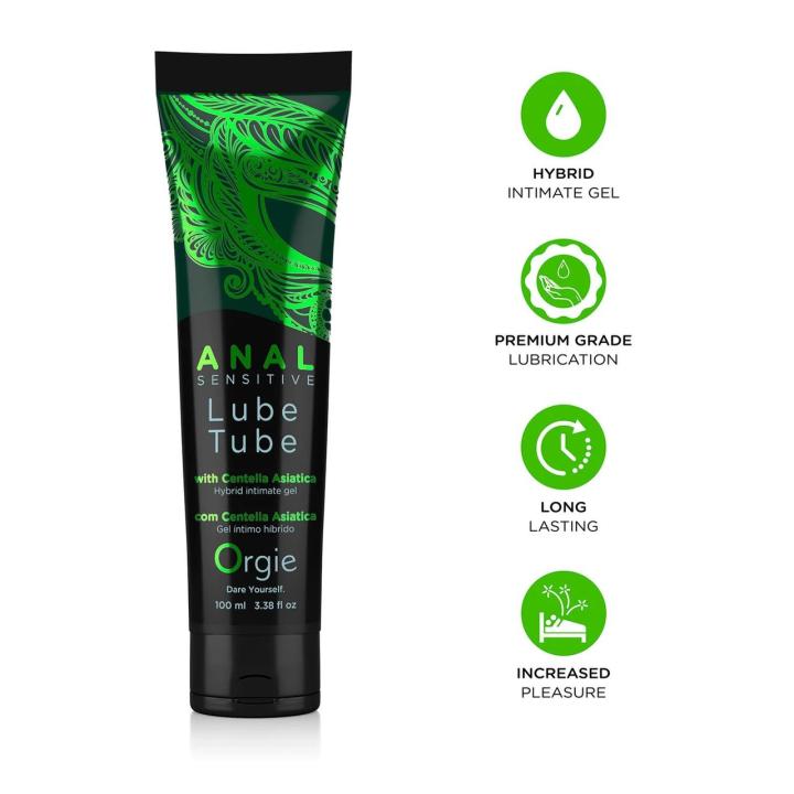 Hybrydowy żel analny sensitive 100 ml – lubrykant wodno-silikonowy