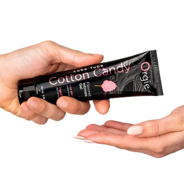 Lubrykant wodny wata cukrowa – smakowy żel do seksu oralnego