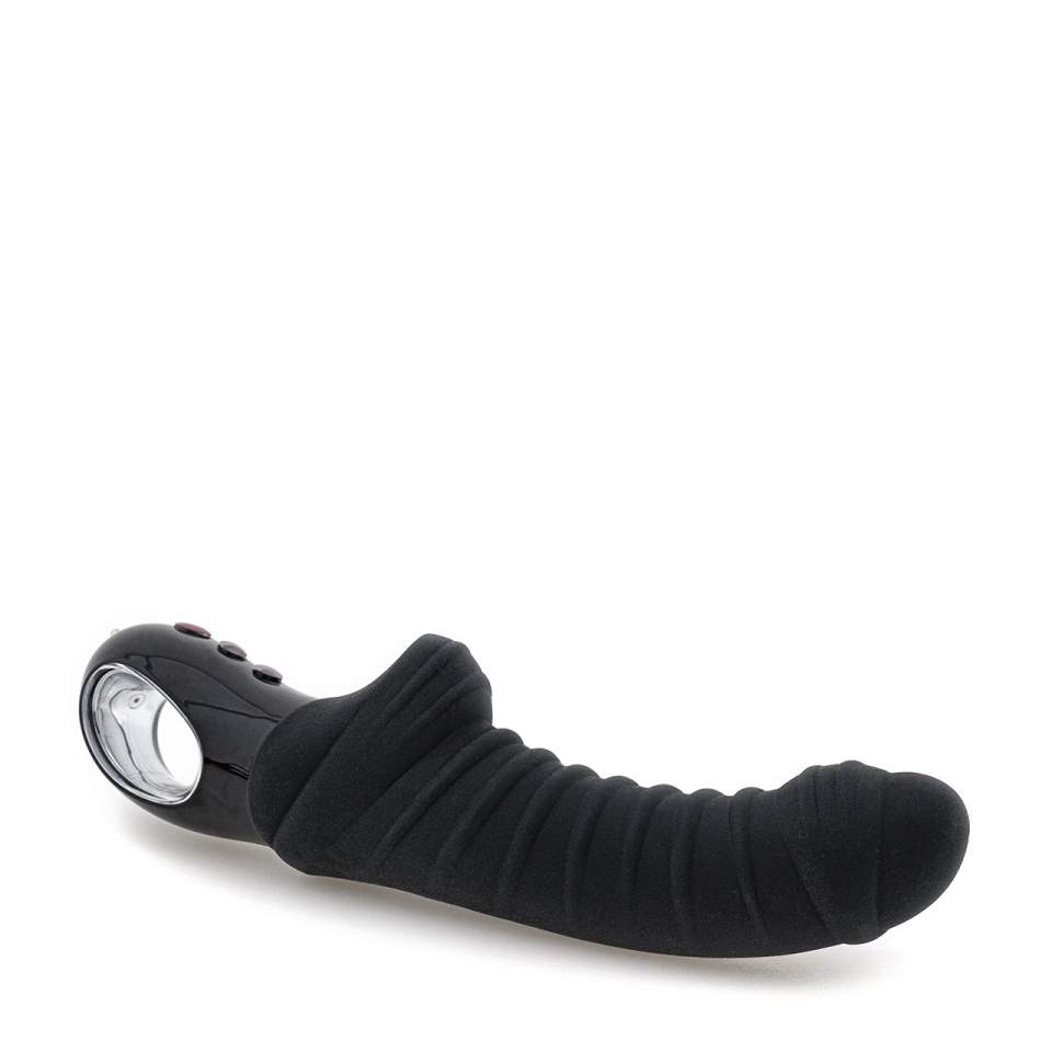 Czarny silikonowy wibrator FUN FACTORY Tiger Black Line