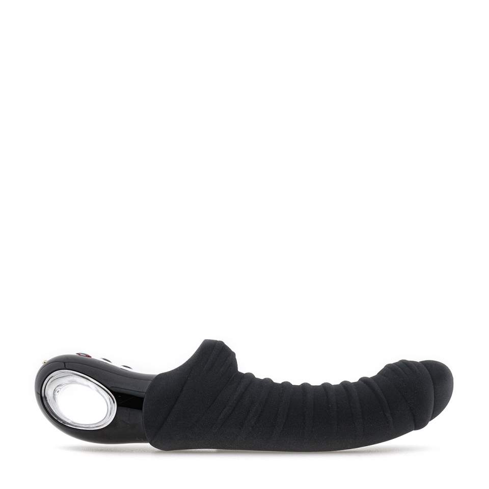 Czarny silikonowy wibrator FUN FACTORY Tiger Black Line