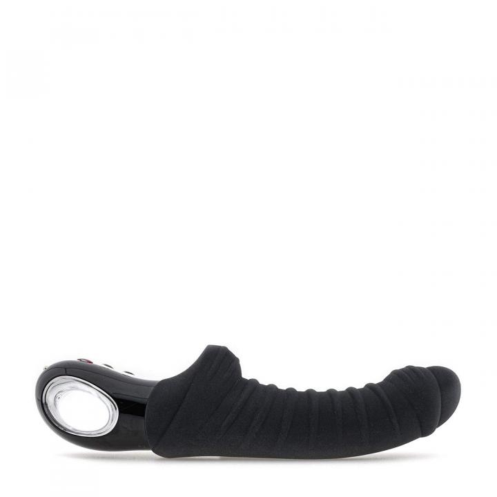 Czarny silikonowy wibrator FUN FACTORY Tiger Black Line