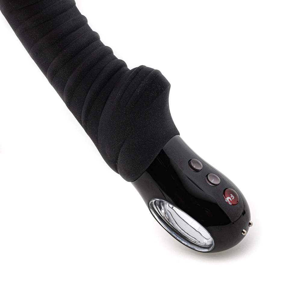 Czarny silikonowy wibrator FUN FACTORY Tiger Black Line