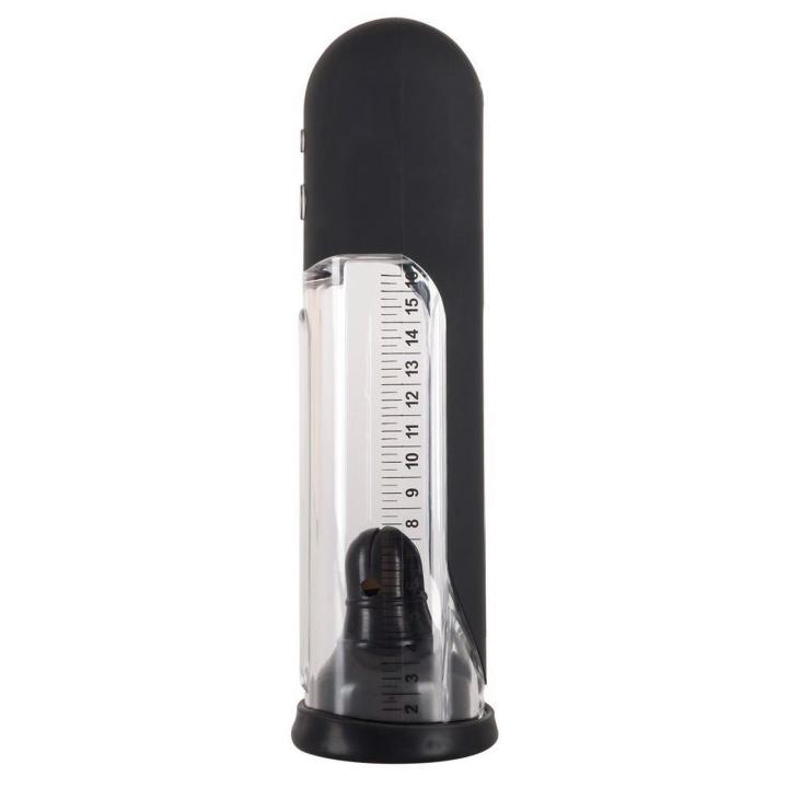 Automatyczna pompka do penisa 24 cm z miarką i panelem sterowania