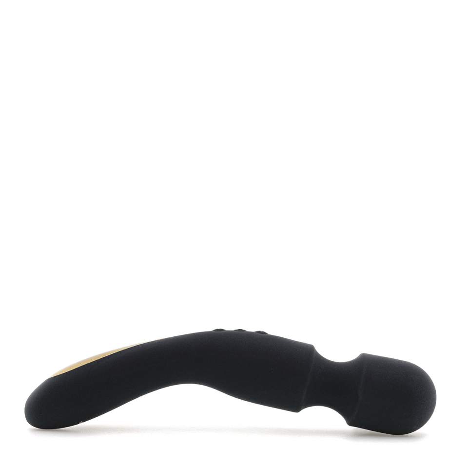 Czarny silikonowy masażer łechtaczki – 7 trybów wibracji