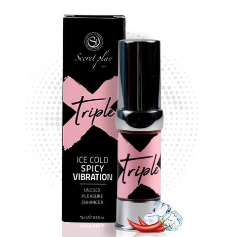 Unisex żel stymulujący 3w1 15 ml – chłodzący, rozgrzewający i wibracyjny