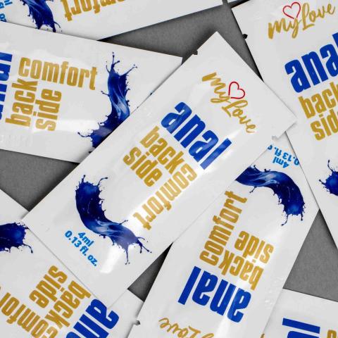 Miętowy żel analny 4 ml w saszetce – długi poślizg i komfort