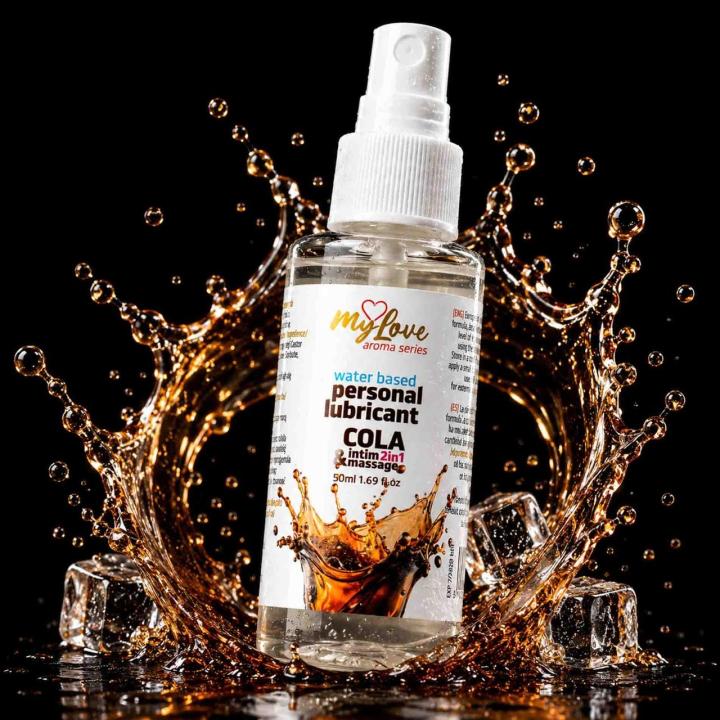 Żel intymny i do masażu 2w1 cola 50 ml – wodny, jedwabisty poślizg