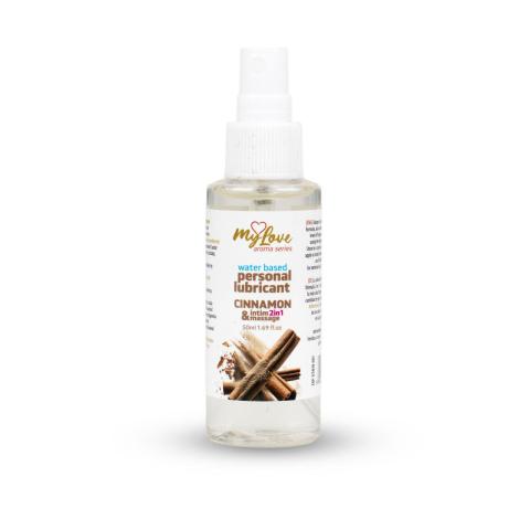 Żel intymny i do masażu 2w1 cynamon 50 ml