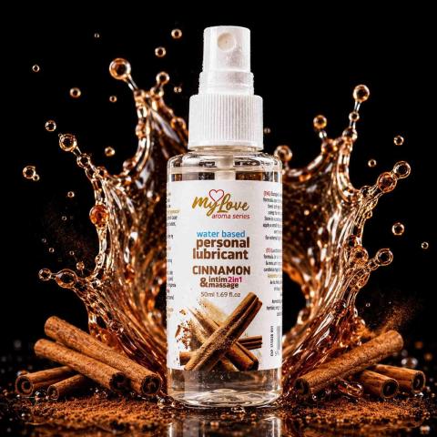 Żel intymny i do masażu 2w1 cynamon 50 ml