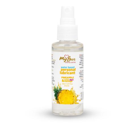 Żel intymny i do masażu 2w1 ananas 50 ml
