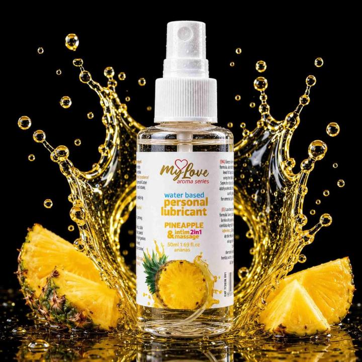 Żel intymny i do masażu 2w1 ananas 50 ml