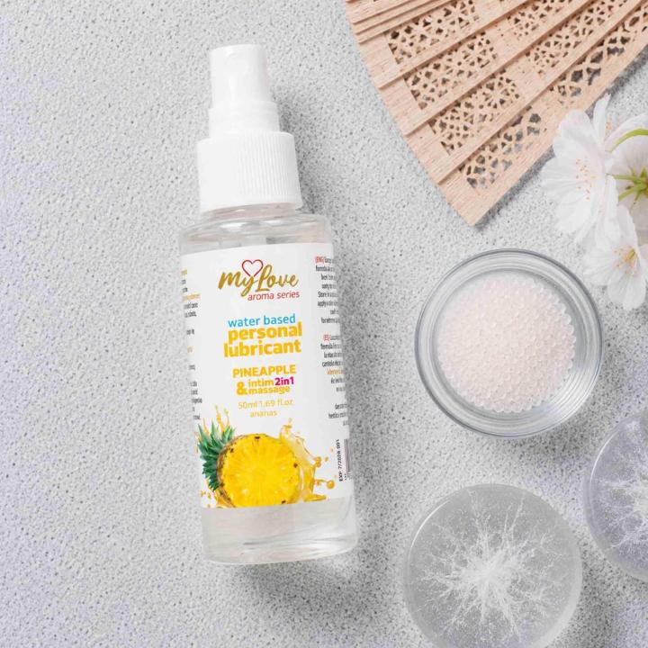 Żel intymny i do masażu 2w1 ananas 50 ml