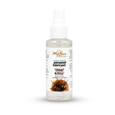 Smakowy żel intymny i do masażu 2w1 czekolada karmel 50 ml