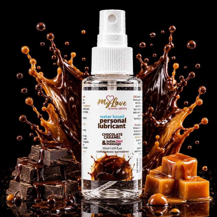 Smakowy żel intymny i do masażu 2w1 czekolada karmel 50 ml