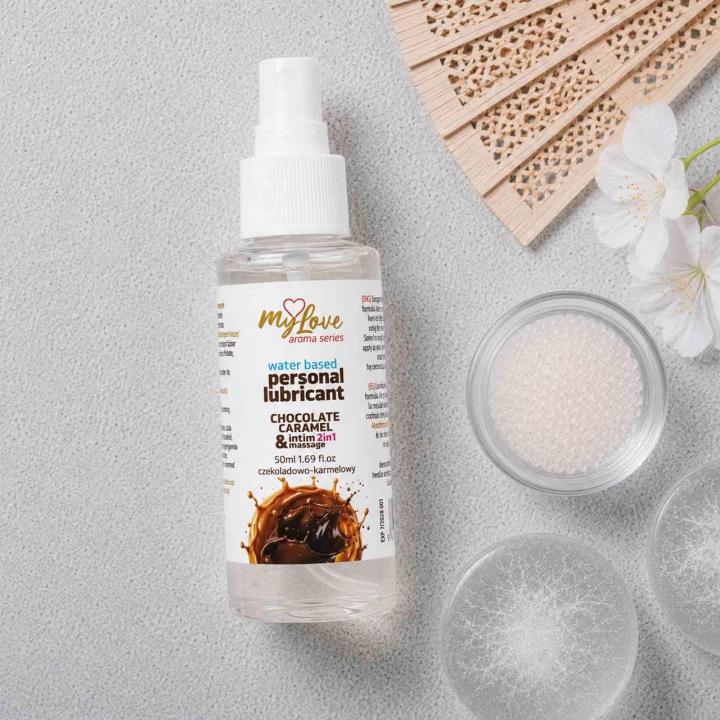 Smakowy żel intymny i do masażu 2w1 czekolada karmel 50 ml
