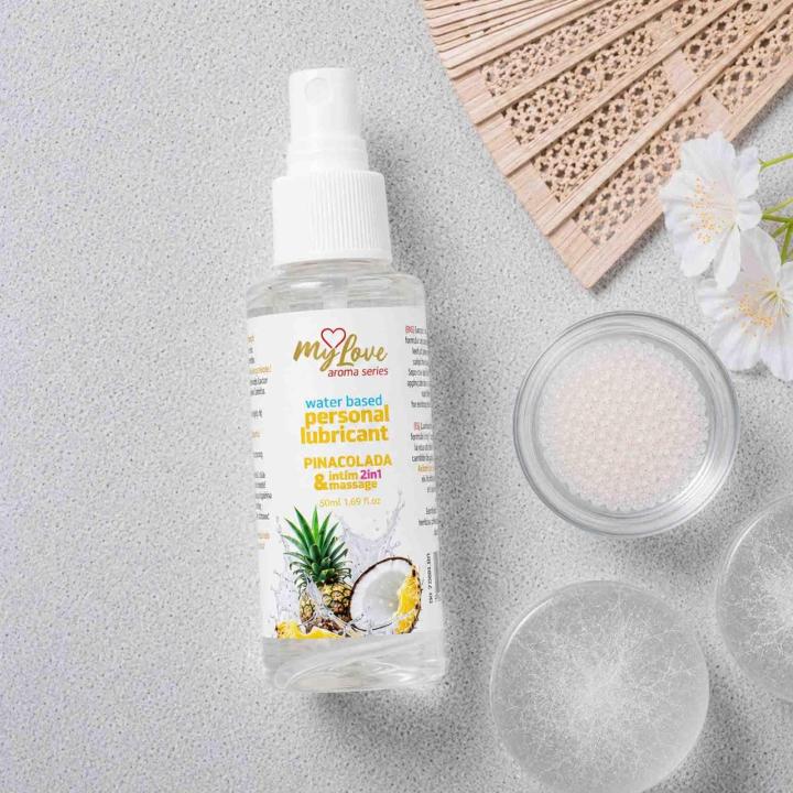 Żel wodny 2w1 do masażu i intymnych doznań pina colada 50 ml