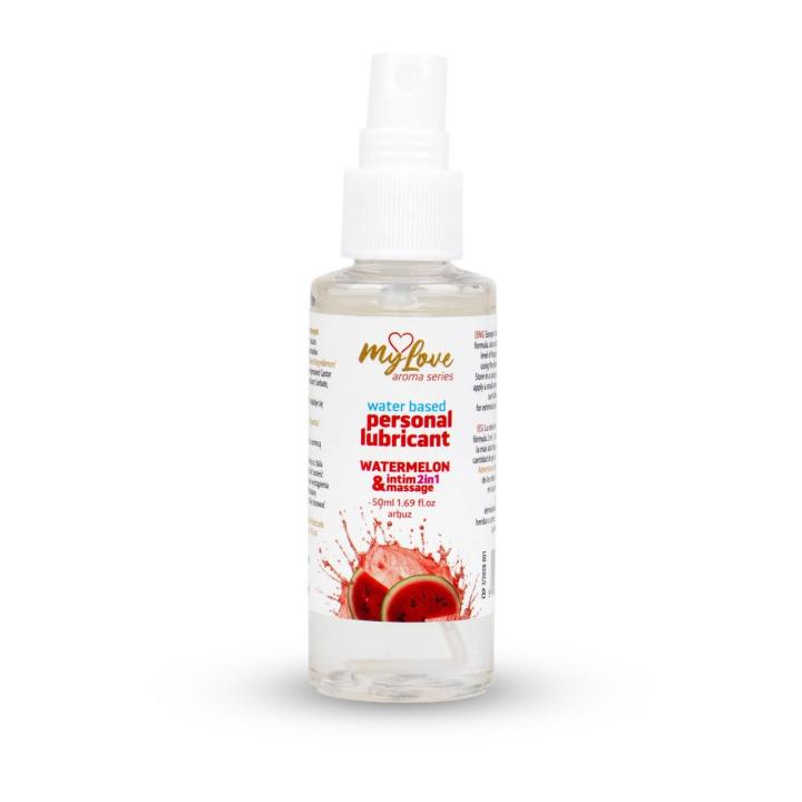 Arbuzowy żel intymny i do masażu 2w1 wodny 50 ml