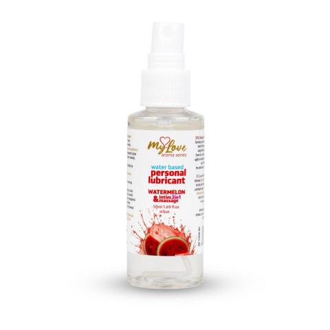 Arbuzowy żel intymny i do masażu 2w1 wodny 50 ml