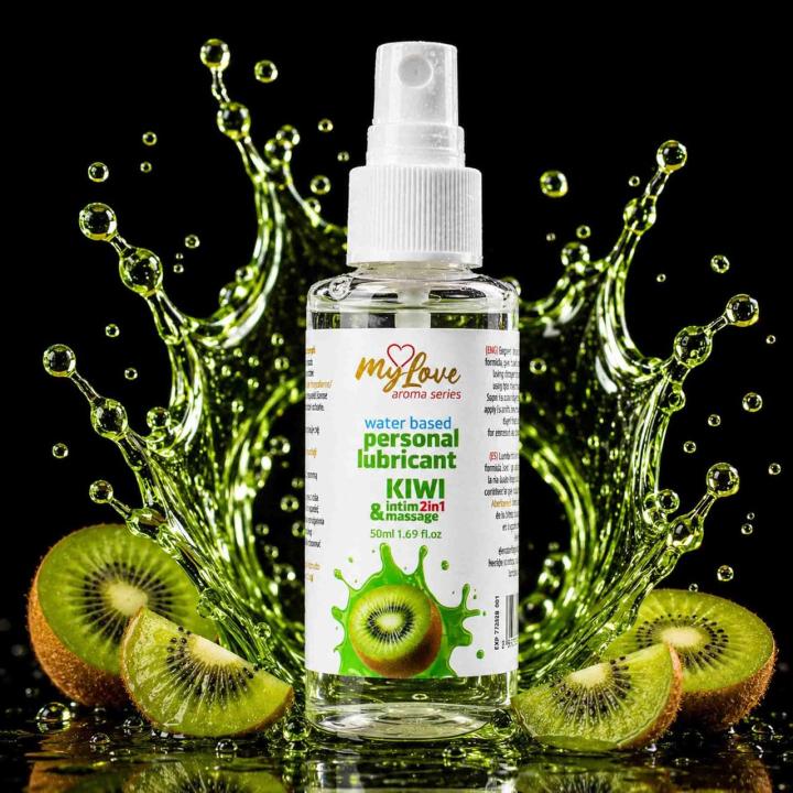 Żel intymny i do masażu 2w1 kiwi 50 ml wodny