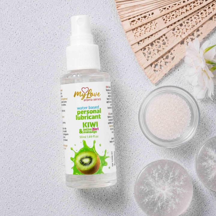 Żel intymny i do masażu 2w1 kiwi 50 ml wodny