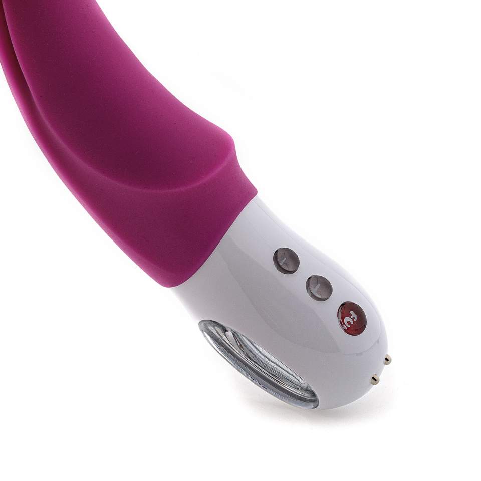 Fioletowy silikonowy masażer łechtaczki VOLTA Fun Factory – wibracja i ruch