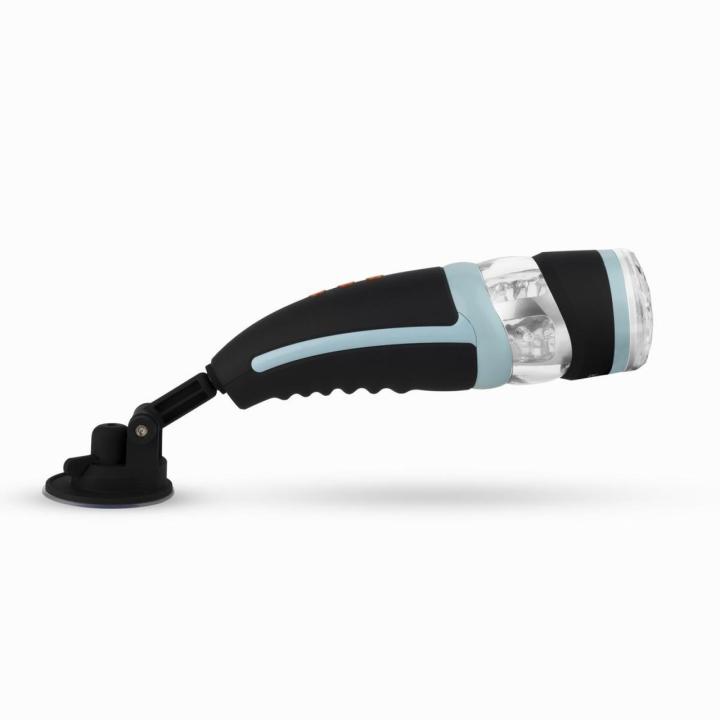 Automatyczny masturbator z rotacją i wibracją, z przyssawką, ładowanie USB