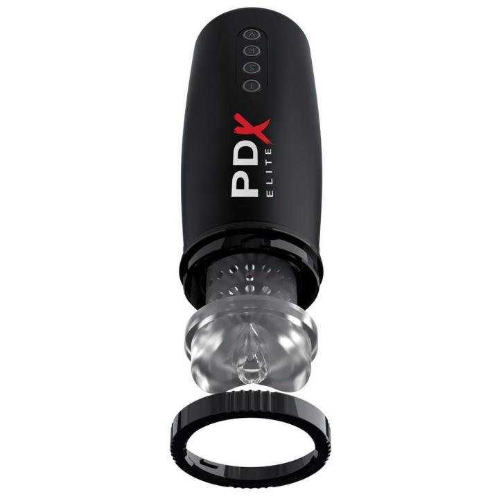 Automatyczny masturbator z podgrzewaniem, wibracją i ssaniem 23,1 cm