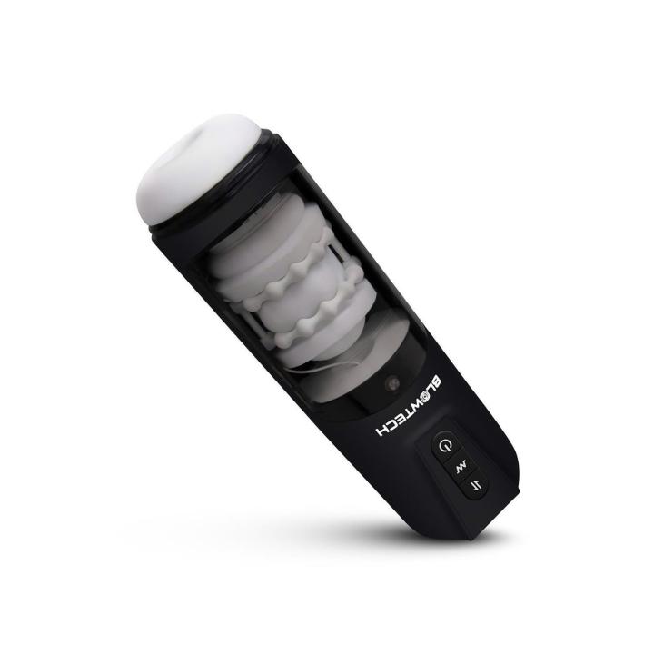 Automatyczny masturbator z wibracją i ruchem posuwistym usb