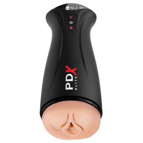 Automatyczny masturbator z ssaniem i wibracjami USB do stymulacji oralnej