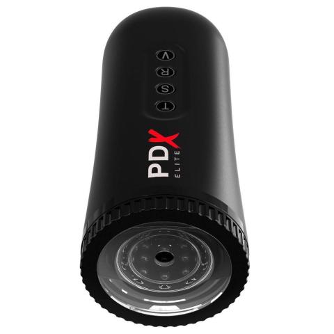 Automatyczny masturbator z wibracją i ssaniem USB 22,5 cm