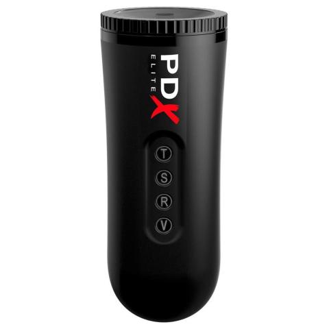 Automatyczny masturbator z wibracją i ssaniem USB 22,5 cm
