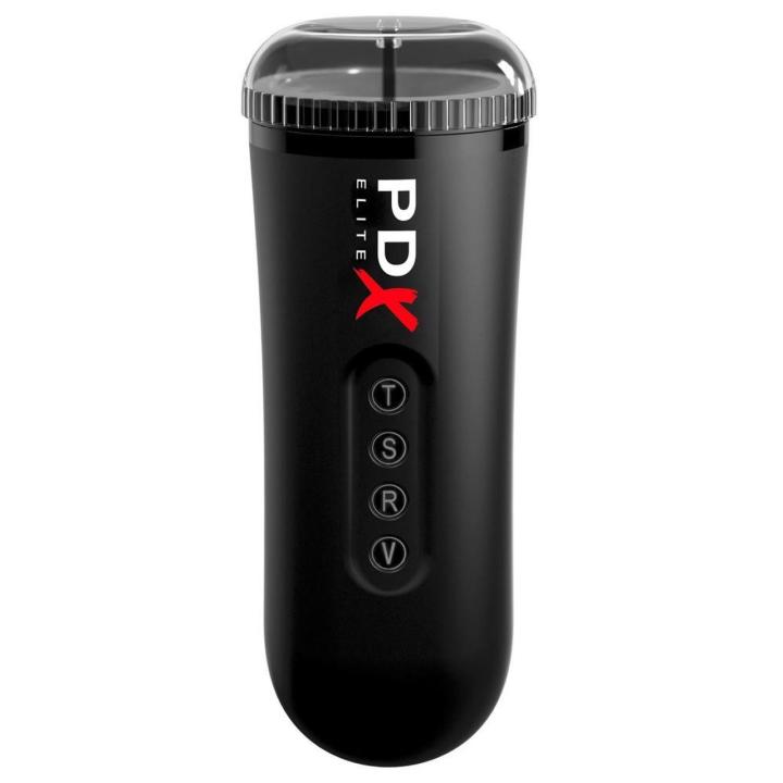 Automatyczny masturbator z wibracją i ssaniem USB 22,5 cm