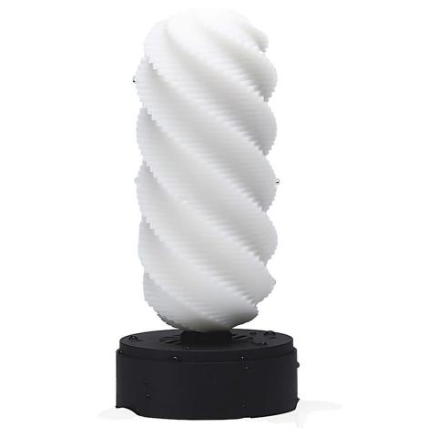 Wielorazowy masturbator spiralny 3D - realistyczna stymulacja i komfort