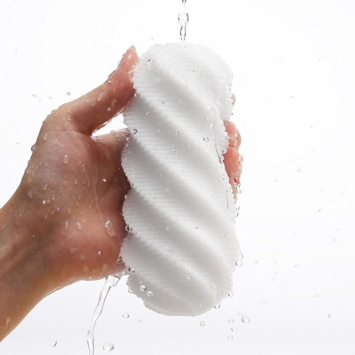 Wielorazowy masturbator spiralny 3D - realistyczna stymulacja i komfort