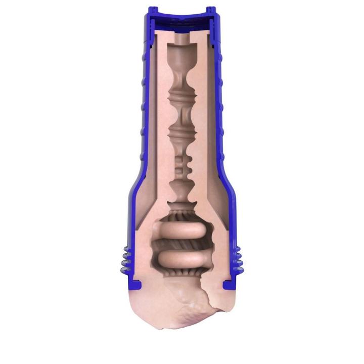 Masturbator realistyczny z regulacją ssania i wnętrzem komorowym 24,8 cm
