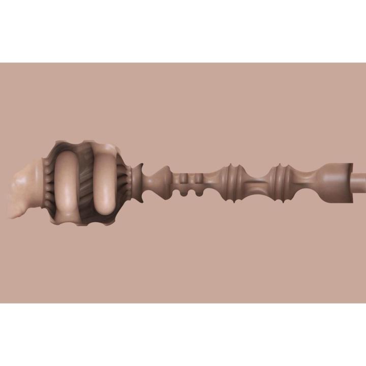 Masturbator realistyczny z regulacją ssania i wnętrzem komorowym 24,8 cm