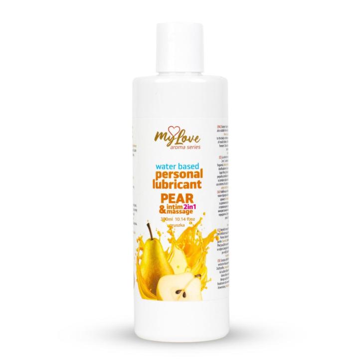 Żel intymny i do masażu 2w1 gruszka 300 ml – wodny, smakowy