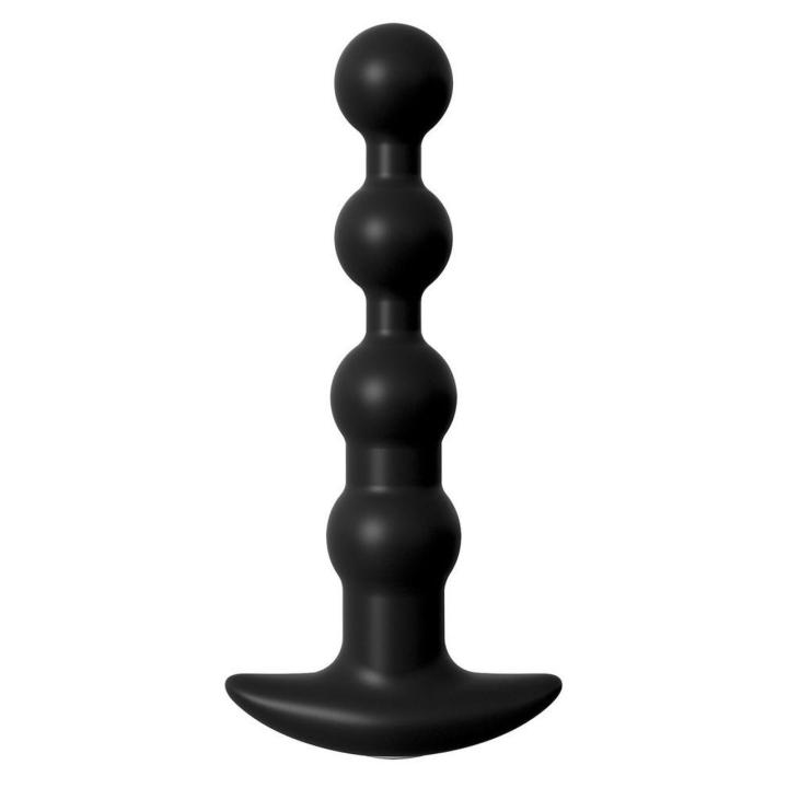 Wibrujące koraliki analne 4 kulki – 7 trybów, wodoodporne, USB 17 cm