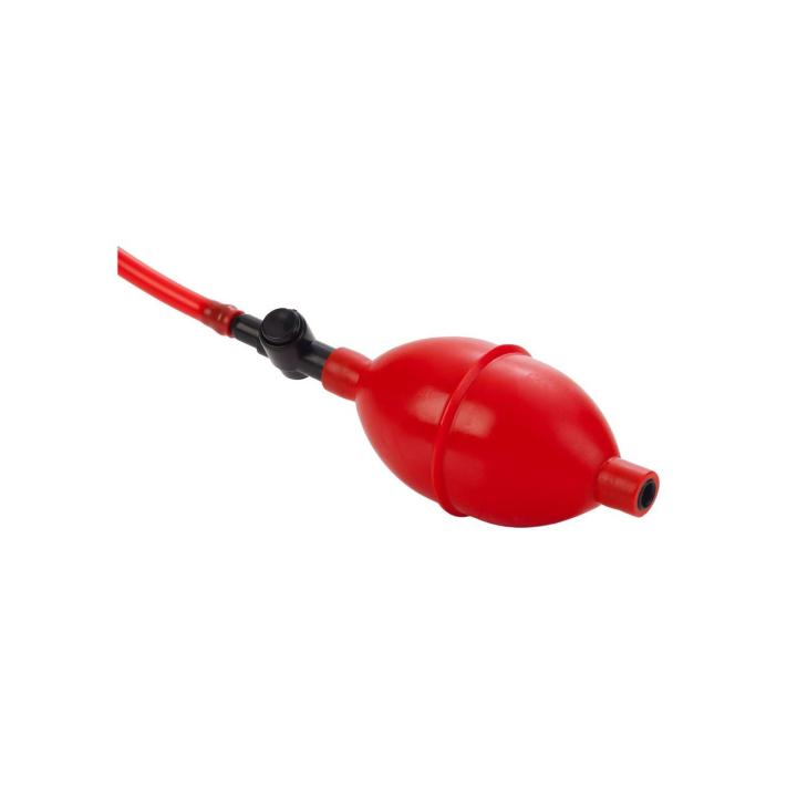 Pompowany korek analny czarny – regulowany plug do treningu i rozciągania