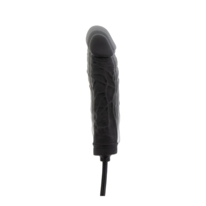 Nadmuchiwane dildo analne z pompką i szybkim zaworem | Silikon