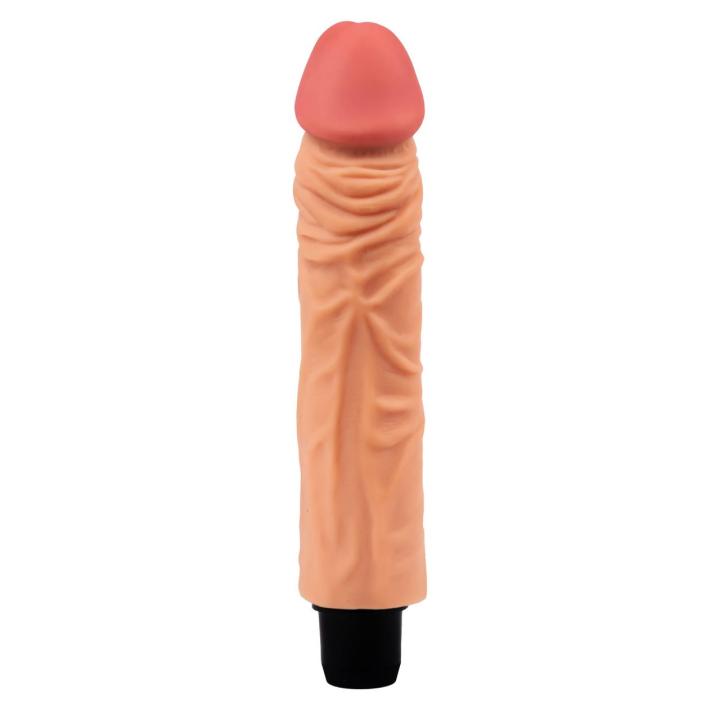 Miękki realistyczny wibrator TPE 21,5 cm – wielostopniowe wibracje