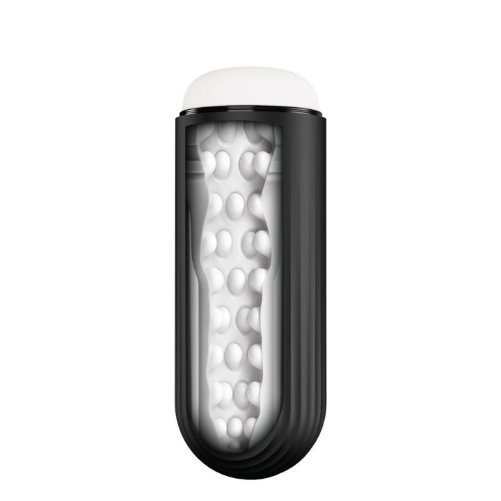 Masturbator z ssaniem i wibracjami 21 cm, LED, sterowanie głosowe