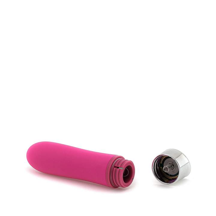 Różowy silikonowy ultra-mocny wibrator mini z 12 funkcjami wibracji